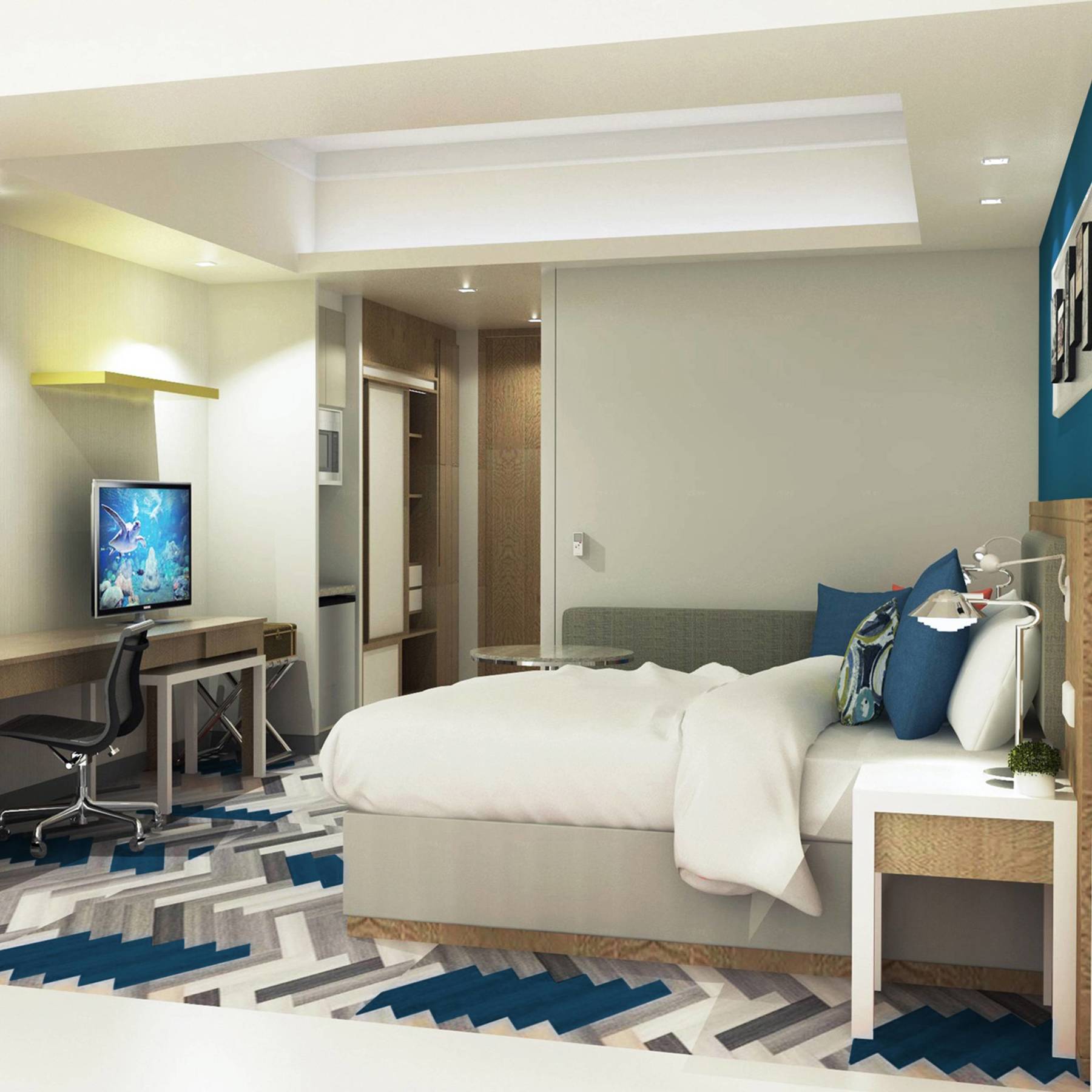 Citadines Bay City Manila Пасай Интериор снимка