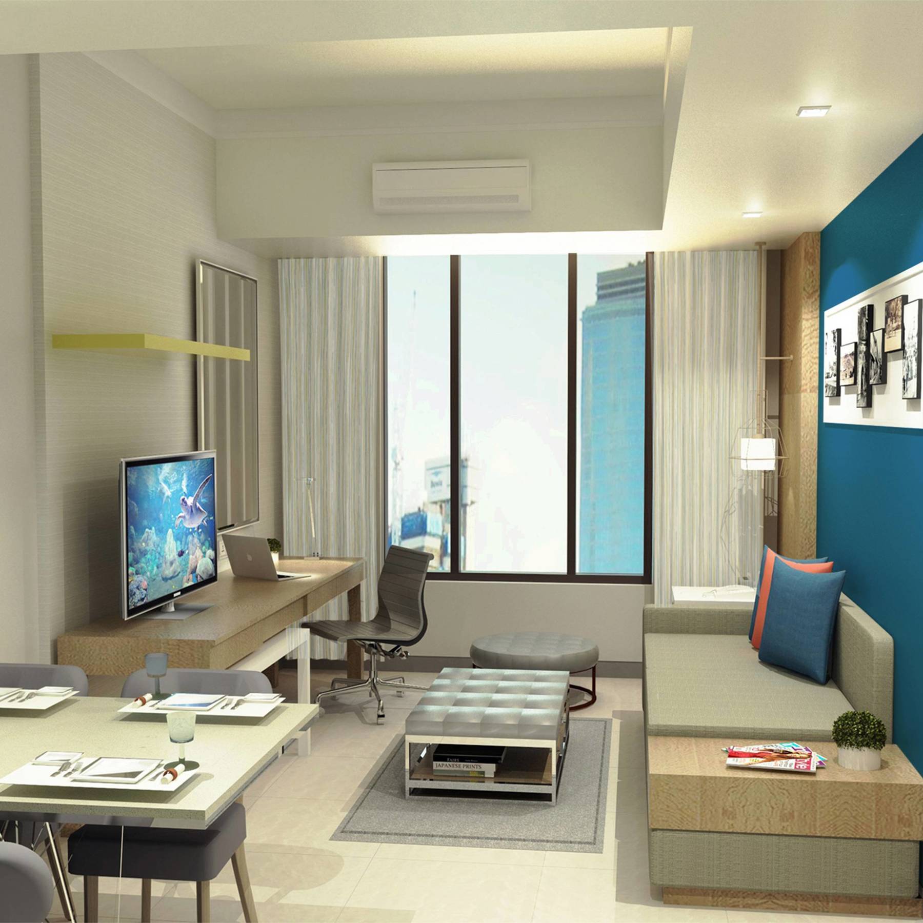 Citadines Bay City Manila Пасай Интериор снимка